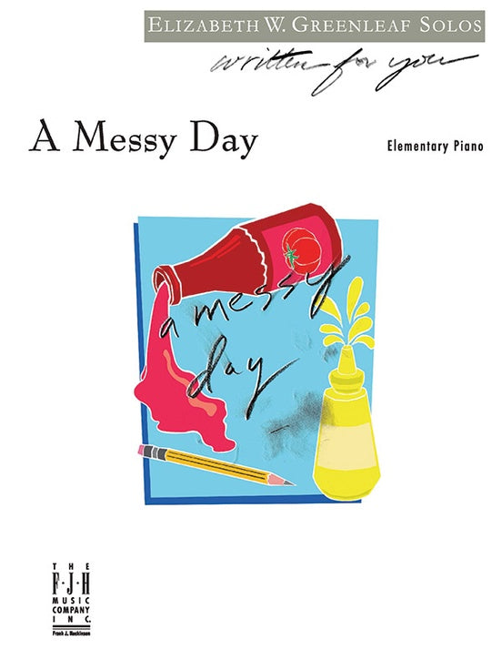 A Messy Day - Piano (Digital Download)