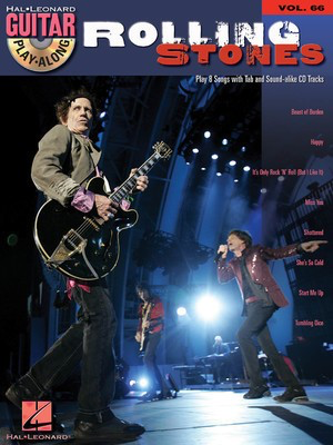 Rolling Stones - Guitar Play-Along Volume 66 - Guitar Hal Leonard Guitar TAB with Lyrics & Chords /CD