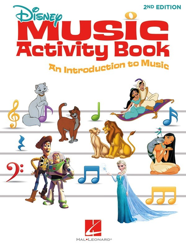 Disney Music Activity Book 2nd Edition - Activity Book Hal Leonard 248769