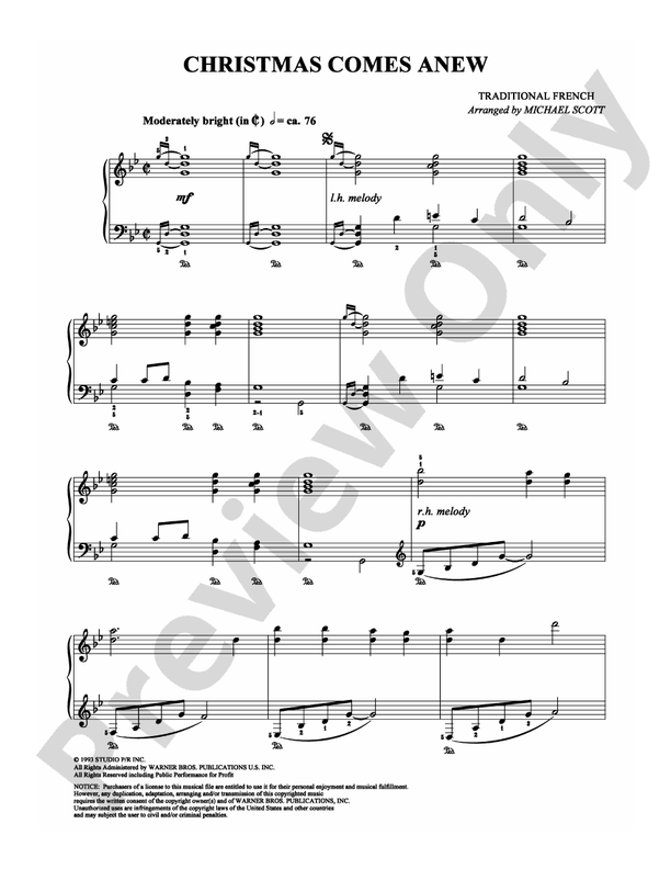 Christmas Comes Anew - DSM-PS-0010003 - Piano (Digital Download)