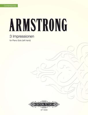 Impressionen For Solo Piano (Left Hand) - Kit Armstrong - Peters EP14009