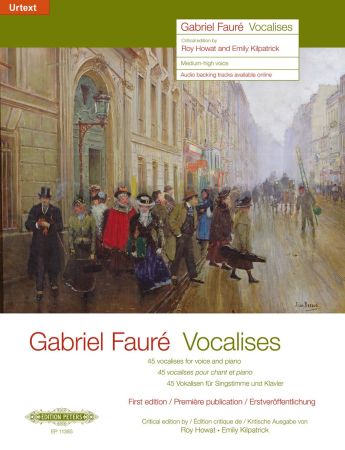 45 Vocalises for Medium-High Voice and Piano - Faure Gabriel - Peters EP11385