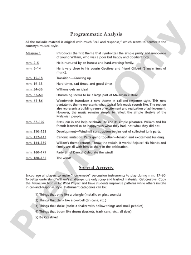 African Dreams - Concert Band Conductor Score & Parts (Digital Download)
