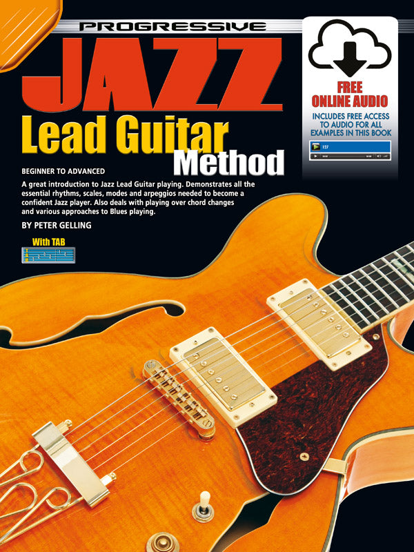 Progressive Jazz Lead Guitar Method Bk/OLA
