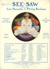 The Bye-Bye Rag (from 'See-Saw') - Vocal/Piano (Digital Download)