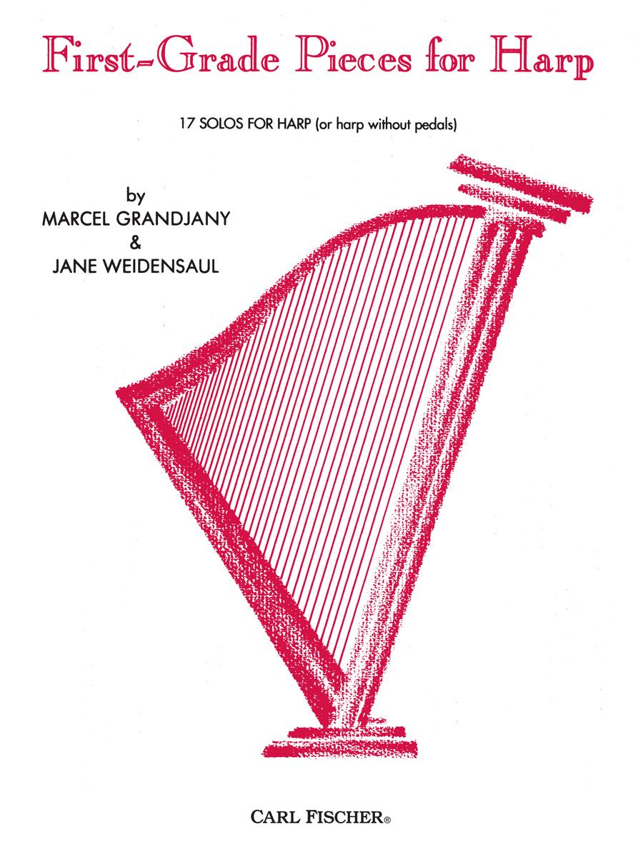 First-Grade Pieces for Harp - Jane Weidensaul|Marcel Grandjany - Harp Carl Fischer O4466