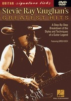 Stevie Ray Vaughan's Greatest Hits - Signature Licks DVD - Greg Koch - Guitar Hal Leonard DVD
