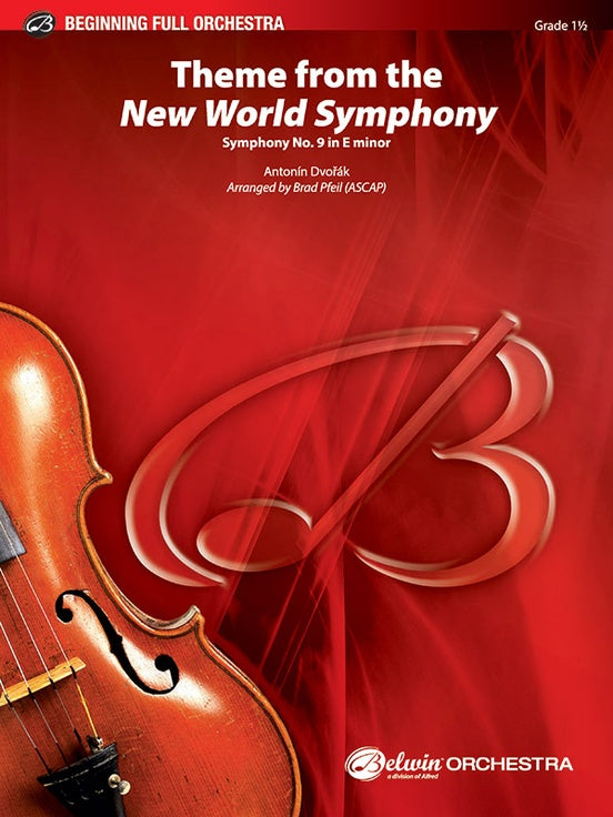 New World Symphony, Theme from the – Full Orchestra Conductor Score & Parts (Digital Download)