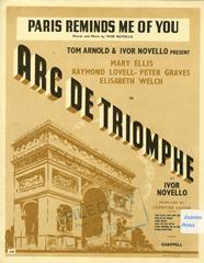 Paris Reminds Me Of You from 'Arc De Triomphe') - Vocal/Piano (Digital Download)