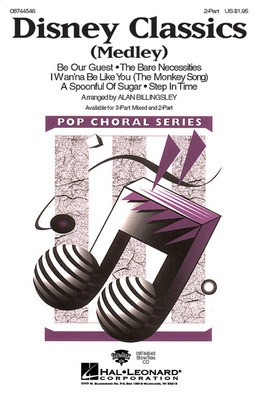 Disney Classics (Medley) - 3-Part Mixed Hal Leonard Choral Score Octavo