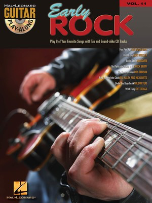 Early Rock - Guitar Play-Along Volume 11 - Guitar Hal Leonard Guitar TAB with Lyrics & Chords /CD