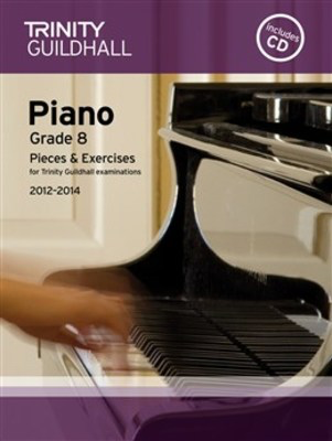 Piano Pieces & Exercises Gr 8 2012-2014 Bk/Cd -