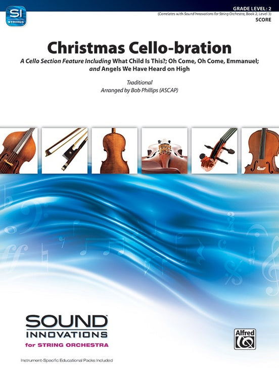 Christmas Cello-bration - String Orchestra Conductor Score & Parts (Digital Download)