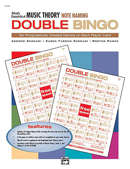 EMT Double Bingo Note Naming