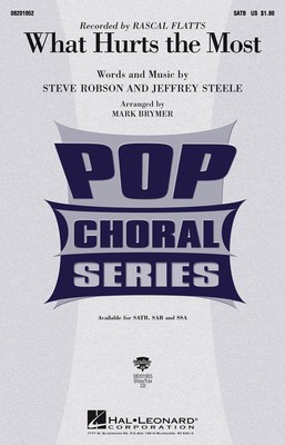 What Hurts the Most - Jeffrey Steele|Steve Robson - Mark Brymer Hal Leonard ShowTrax CD CD