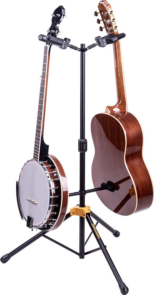 Guitar Stand - Hercules Double Auto-Grab Guitar Stand