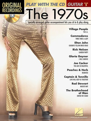 The 1970s - Play with the CD Series Guitar Volume 5 - Guitar Hal Leonard Guitar TAB /CD