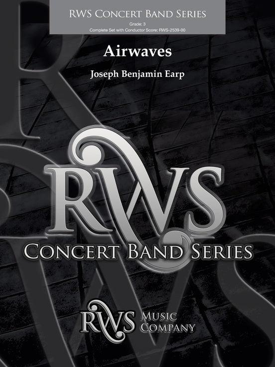 Airwaves - Concert Band Conductor Score & Parts(Digital Download)