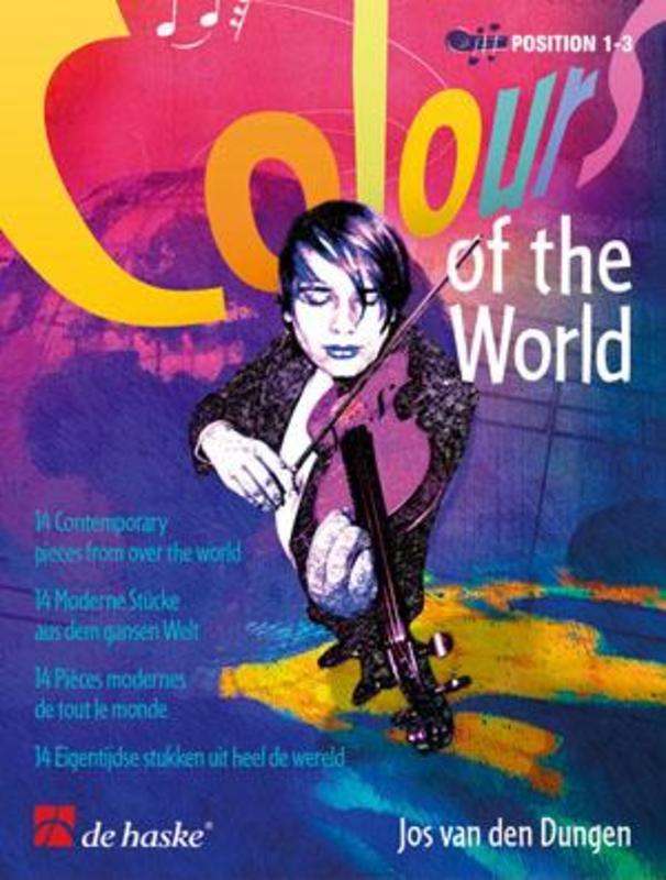 Colours of the World - Violin/CD Jos van den Dungen De Haske 44004801