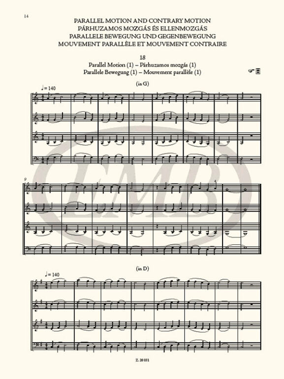 Bartok - The Microcosm of String Ensemble Music Volume 1 - String Orchestra edited by Soos/Borsos EMB Z20031