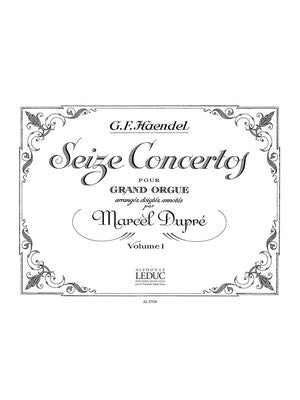 CONCERTOS VOL 1 ARR DUPRE FOR PIPE ORGAN SOLO - HANDEL - KEYBOARD/ORGAN - BORNEMANN
