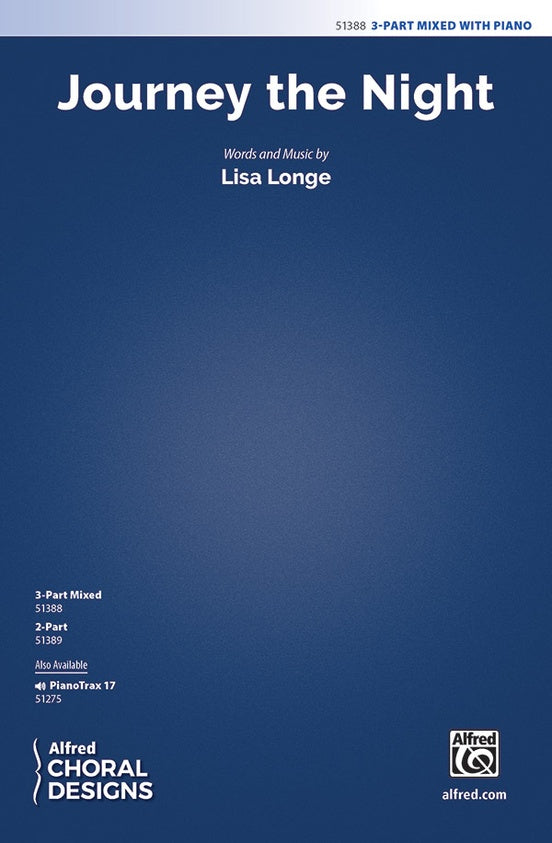 Journey the Night - 3 Part Mixed Choral Octavo (Digital Download)