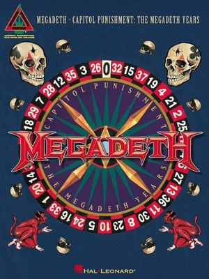 Megadeth - Capitol Punishment: The Megadeth Years - Guitar Hal Leonard Guitar TAB