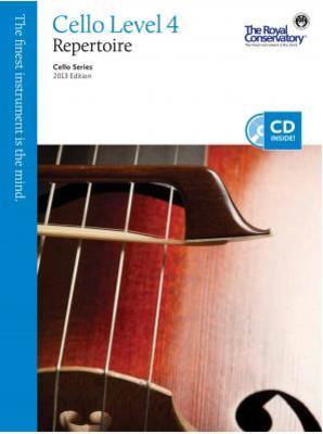 Cello Repertoire Level 4 - Cello Series 2013 Edition - Various - Cello Frederick Harris Music /CD