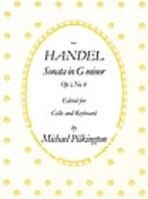 Sonata G Min Op 1 No 6 - George Frideric Handel - Cello Stainer & Bell