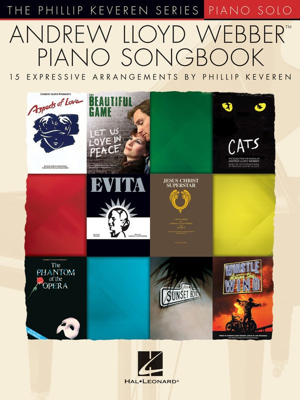Andrew Lloyd Webber Piano Songbook Arr. Phillip Keveren - Piano Solo- Hal Leonard