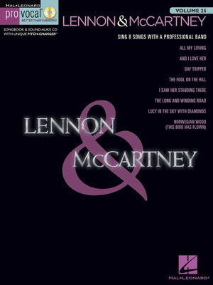 Lennon & McCartney - Volume 4 - Pro Vocal Men's Edition Volume 25 - Vocal Hal Leonard /CD
