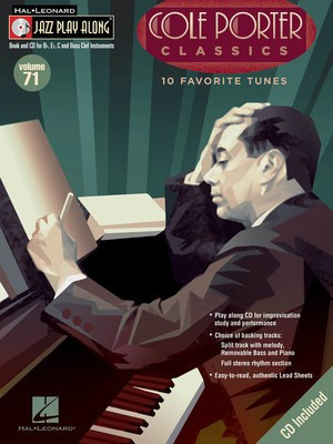 Cole Porter Classics - Jazz Play-Along Volume 71 - Cole Porter - Bb Instrument|Bass Clef Instrument|C Instrument|Eb Instrument Hal Leonard Lead Sheet /CD