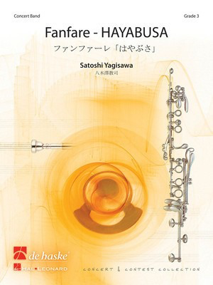 Fanfare - Hayabusa - Satoshi Yagisawa - De Haske Publications Score/Parts