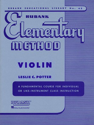 Rubank Elementary Method - Violin - Violin Rubank Publications