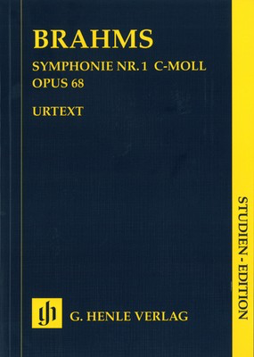Symphony No 1 in C minor Op 68 Study Score