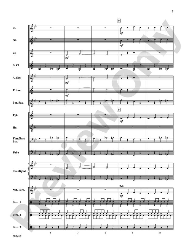 Holiday Concert - Concert Band Conductor Score & Parts (Digital Download)
