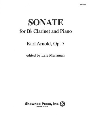 Sonate Clarinet/Piano - Clarinet Hal Leonard