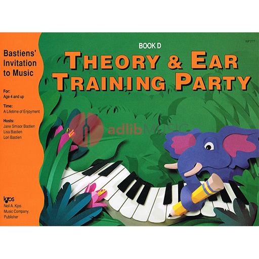 Invitation To Music Theory And Ear Training D - Jane Bastien - Piano Neil A. Kjos Music Company