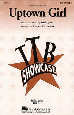 Uptown Girl - Billy Joel - TTBB Roger Emerson Hal Leonard Octavo
