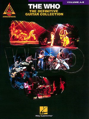 Definitive Guitar Collection: The Who - Guitar TAB - Guitar Hal Leonard Guitar TAB