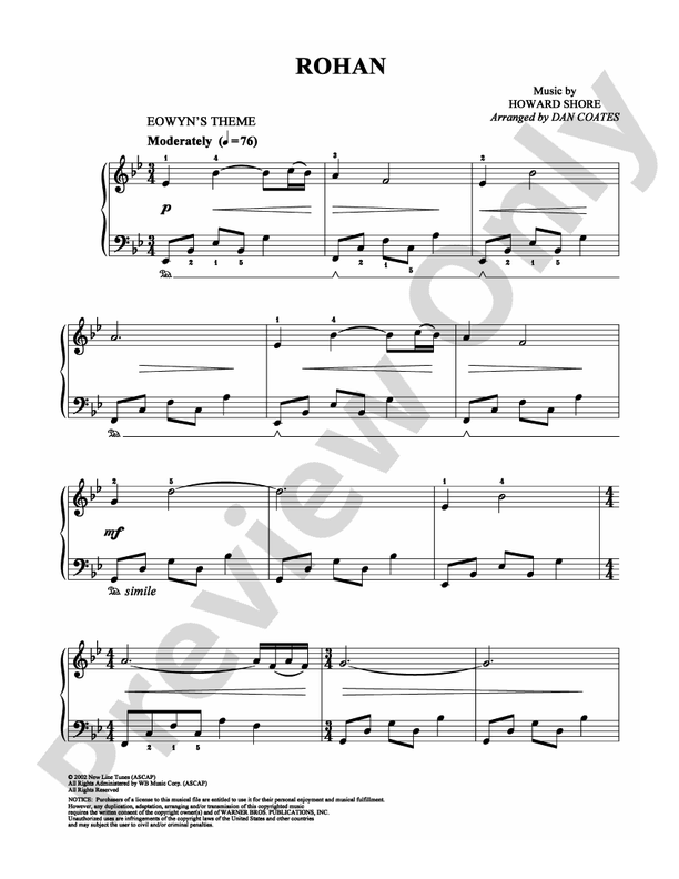 Rohan - Easy Piano (Digital Download)