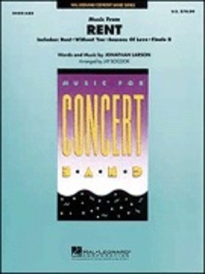 Music from Rent - Jonathan Larson - Jay Bocook Hal Leonard Score/Parts