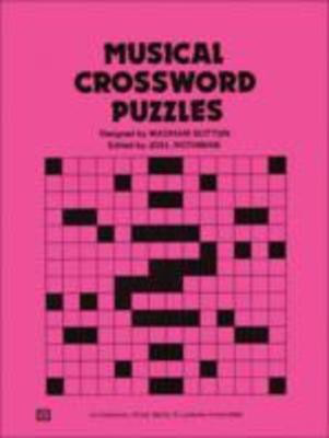 Musical Crossword Puzzles - Wadham Sutton - Joel Rothman Publications