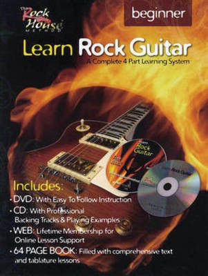 Learn Rock Guitar - Beginner Level - A Complete 4-Part Learning System - Guitar John McCarthy Rock House DVD