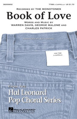 Book of Love - Charles Patrick|George Malone|Warren Davis - TTBB Ed Lojeski Hal Leonard Choral Score Octavo