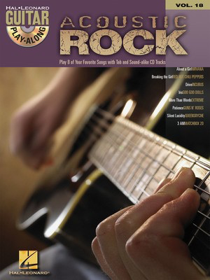 Acoustic Rock - Guitar Play-Along Volume 18 - Guitar Hal Leonard Guitar TAB with Lyrics & Chords /CD