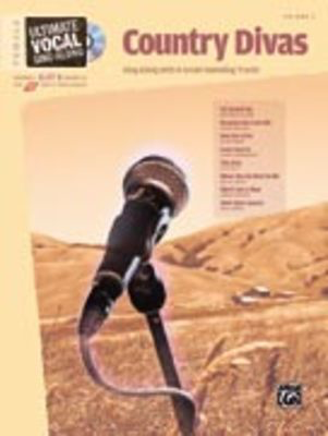 ULTIMATE VOCAL SINGALONG COUNTRY DIVAS FEM BK/CD - Alfred Music