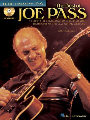 The Best of Joe Pass - A Step-by-Step Breakdown of the Styles and Techniques of the Jazz - Guitar Wolf Marshall Hal Leonard Guitar TAB /CD