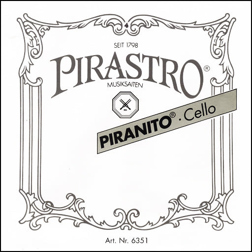 Pirastro Piranito Cello, Set, 1/2-3/4