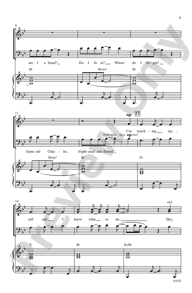 Kinky Boots: A Choral Medley - SATB Choral Octavo (Digital Download)